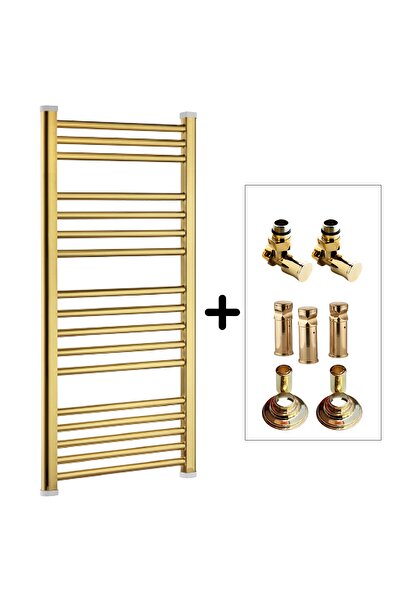 TOPRAK HAVLUPAN 50/70 10 Borulu Gold Titanyum Kaplama Havlupan 2 Vana 2 Adet ...