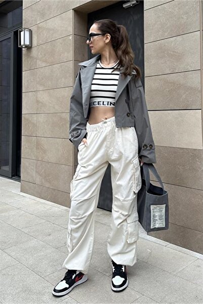 Laluvia Design Cargo Jogger nadrág