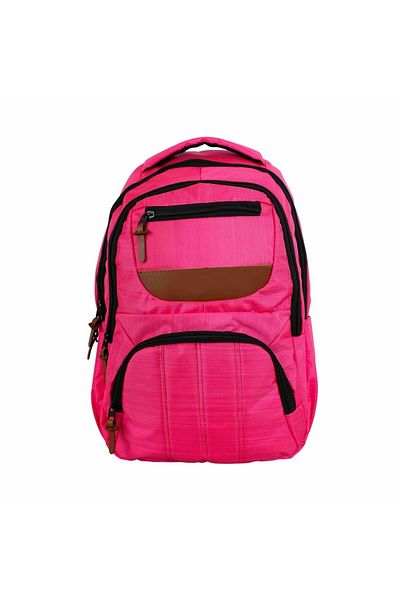 Bagacar 8007 Ροζ Unisex Σχολείο και καθημερινό σακίδιο πλάτης
