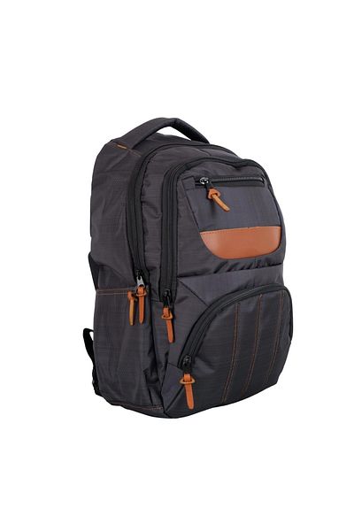 Bagacar 8007 Μαύρο Unisex Σχολείο και καθημερινό σακίδιο πλάτης