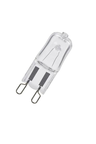 Diplomat 40w G9 Duylu Sarı ışık Halogen Light Dimmer Uyumlu Klasik Şeffaf Kapsül Ampul C Enerji