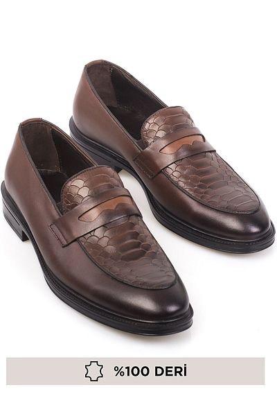 maximoda Παπούτσια Classic από γνήσιο δέρμα χωρίς κορδόνια