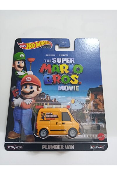 HOT WHEELS Süper Mario Plumber Van