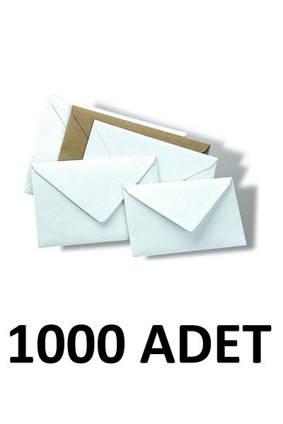 Diplomat 1000 Pieces 14x20 Cm Invitation Envelopes 90 Gr White