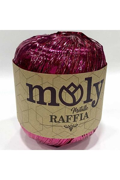 Moly Μεταλλική Ράφια (50 γραμμάρια) Φούξια