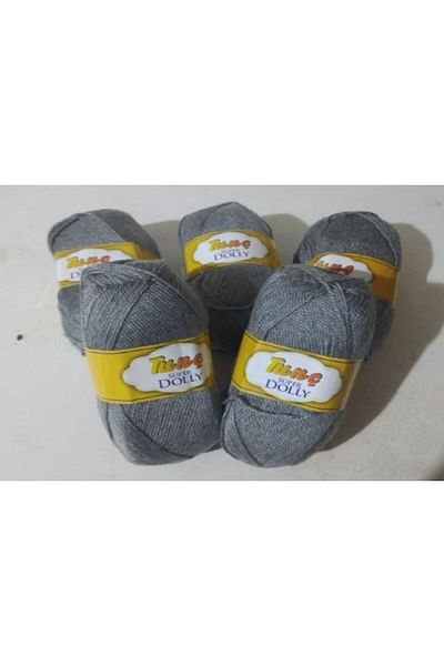 Tunç Çadır Super Dolly Booties Thread Gray 5 Pieces Color: 194/28