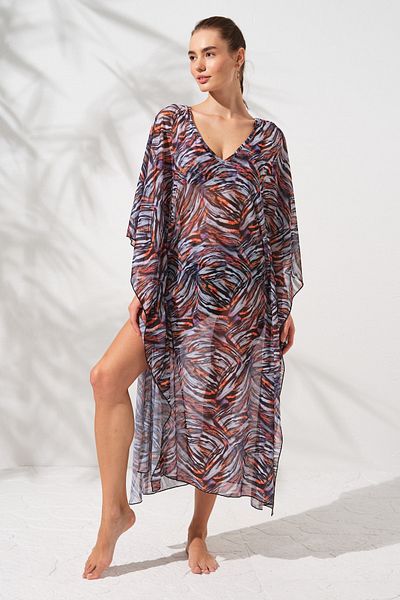 Pierre Cardin Rochie cu decolteu în V Pareo 231803 -d