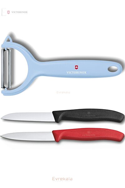 Victorinox Evrekala Shop Özel Bıçak Ve Soyucu Seti Renkli Evrekala Isviçre Set