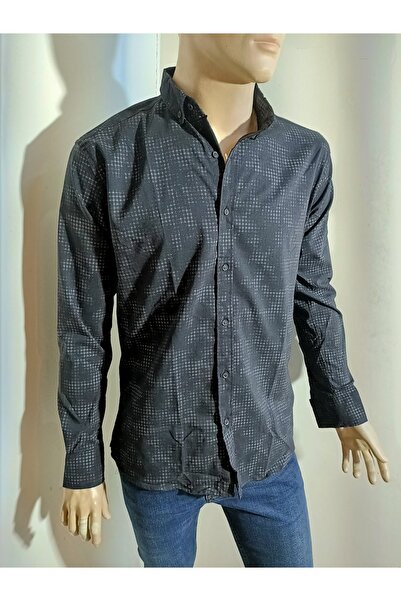 PACHOZ Спортивна сорочка зі slimfit коміром на ґудзиках