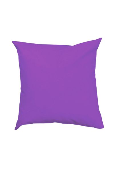 Elyaf Sepeti Waterproof Cushion Pouf Cushion Floor Cushion Chair Cushion -50x50 Plum