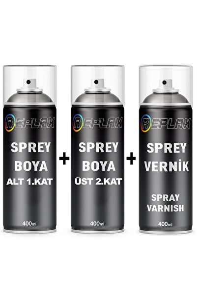 REPLAX Nissan Micra Sedefli Beyaz Qx1 Alt Üst 2 Kat Sprey Rötuş Boyası+vernik