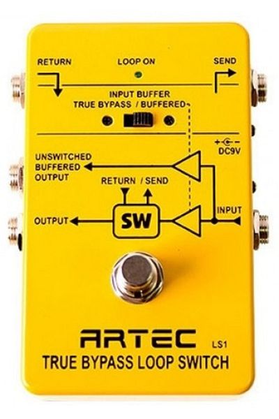 ARTEC Ls1 - Single Channel Loop Switch Pedal