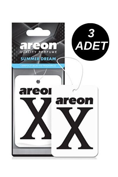 Areon X Summer Dream ( Beyaz ) Oto Araç Kokusu 3'lü