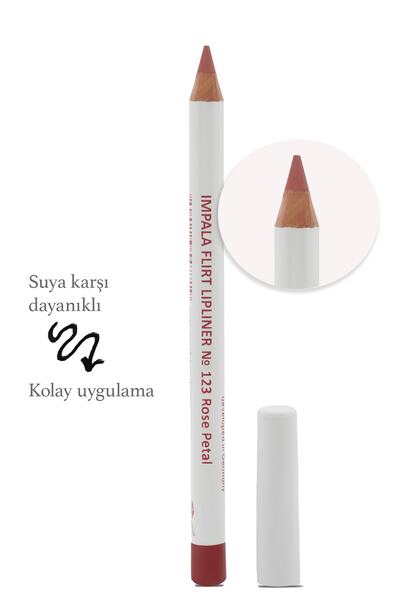 IMPALA Dudak Kalemi - Flirt Pencil Lipliner No: 123(GÜL KURUSU)
