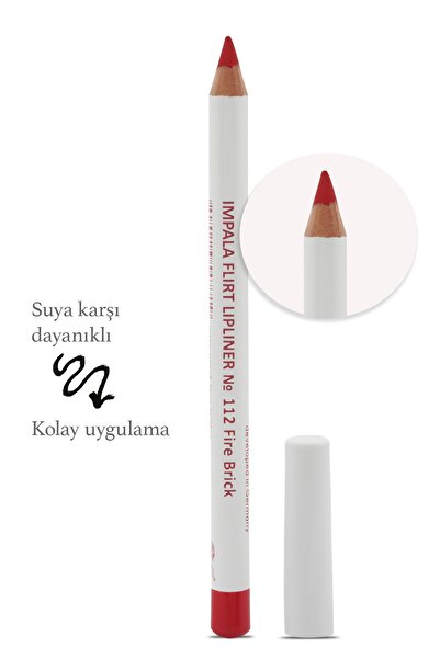 IMPALA Dudak Kalemi - Flirt Pencil Lipliner No: 112(ATEŞ TUĞLASI)