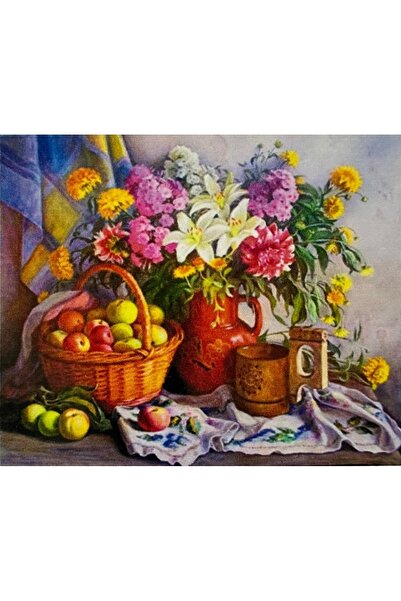 OzanTuhafiye طقم سجاد فسيفساء مصنوع من خرز الماس 5D من Hı Stone مقاس 50 × 65 ...