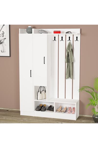 Kalender Dekor Lityum-1-2 Portmanto Vestiyer Ayakkabılık