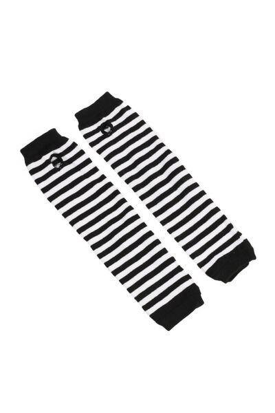 İYİ MODA 2025 Spring Summer Black Long Cutout Finger Double Sleeve