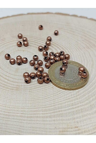 Yasamtohumu Material intermediar metal culoare cupru 4mm/100 buc