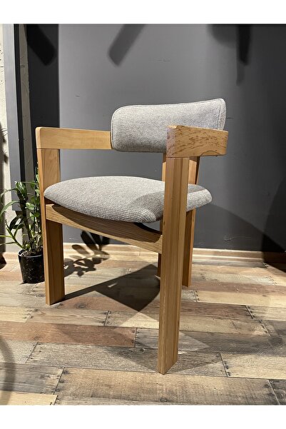 modelsa design Ahşap Ayaklı Üç Ayaklı Özel Tasarım Yemek Sandalyesi