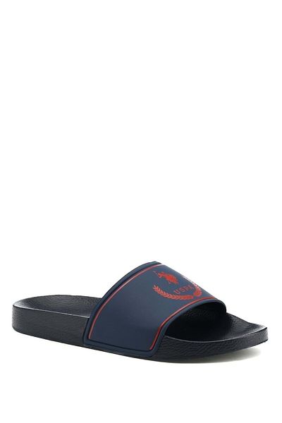 U.S. Polo Assn. Mısu Navy Blue Men's Daily Slippers - Navy Blue - 40