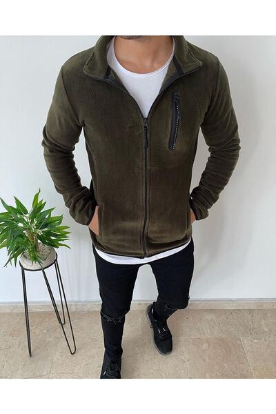 Staff Erkek Fermuarlı Polar Hırka