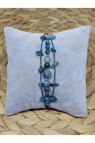 Yasamtohumu Apatit Sa kamenčićima narukvica