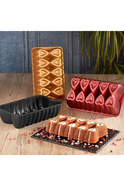 Amboss Amethyst Cast Cake Baton Mold Black 8696474231288