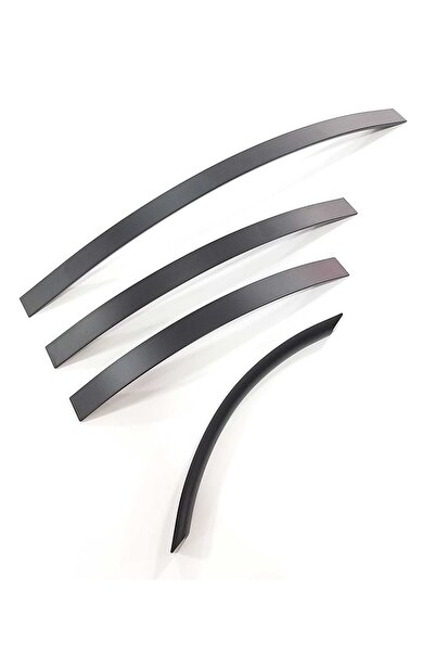 ARON Sofuoğlu Alfa Kulp Mat Siyah Mobilya Vestiyer Çekmece Dolap Kulbu 320mm (İKİ VİDA ARASI 32CM)