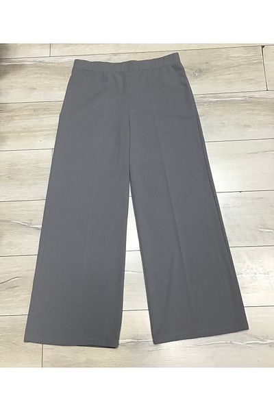 ECE GİYİM Παντελόνι Scuba Plus Size - Ελαστική μέση, φαρδύ πόδι