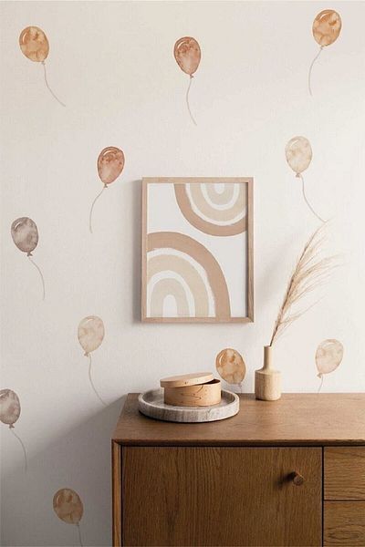 Sim Tasarım Soft Balloons Wall Sticker