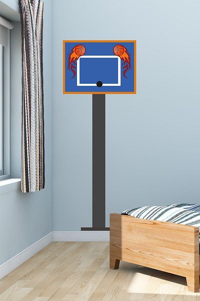 Sim Tasarım Basketball Hoop Wall Sticker