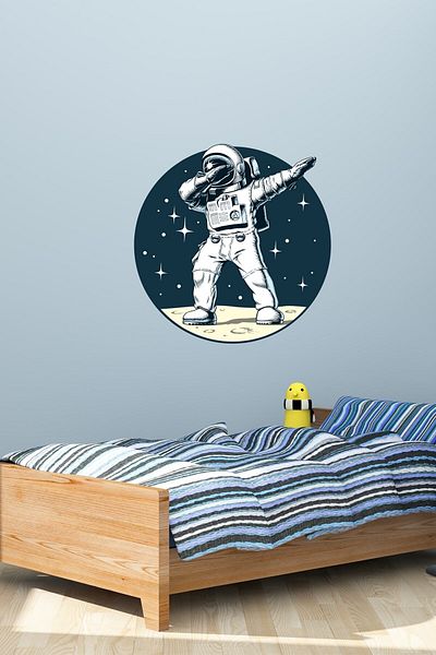 Sim Tasarım Astronaut Wall Sticker Set
