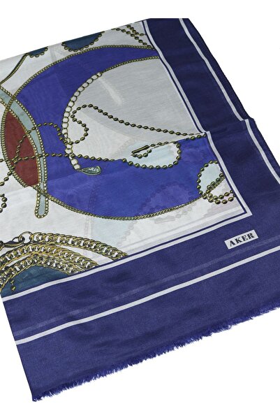 Aker Eşarp Lacivert Kadın Etol 8088777421
