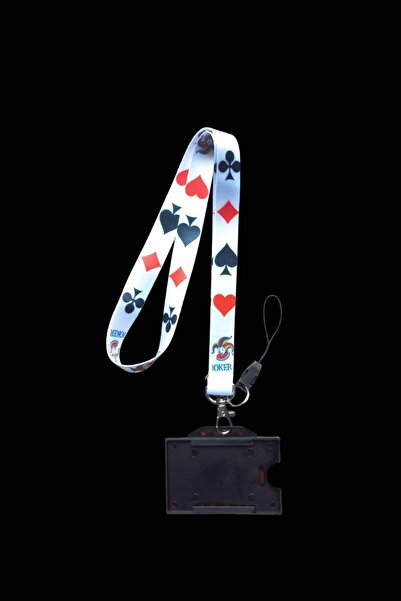 DODO BONE Joker Name Card, Neck Strap Lanyard, Card Strap Lanyard, Phone Stra...