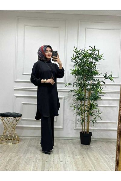azzebutik 8320 Lavinya Tunic K25 Black