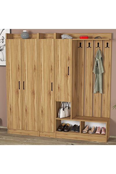 Kalender Dekor Lityum-1-2-3 Portmanto Vestiyer Ayakkabılık