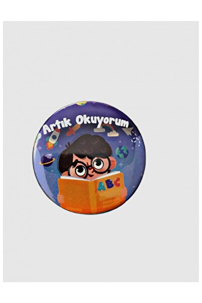 Minikbilgin Yayınları Artık Okuyorum Rozeti 44mm (5 Adet)