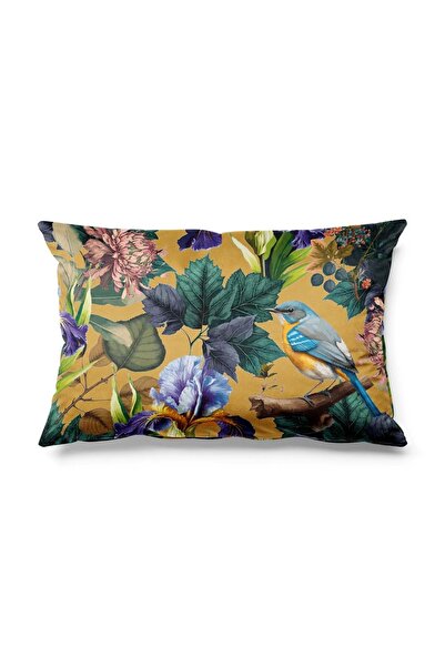 Pilloveland Κάλυμμα μαξιλαριού με ριχτάρι σουέτ με ορθογώνιο σχέδιο με εκτύπω...