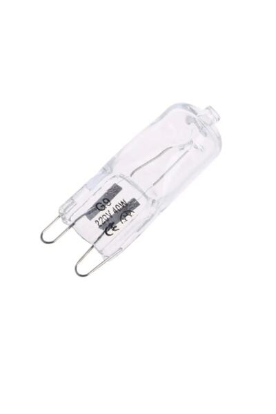 Diplomat 40w G9 Duylu Sarı ışık Halogen Light Dimmer Uyumlu Klasik Şeffaf Kapsül Ampul C Enerji