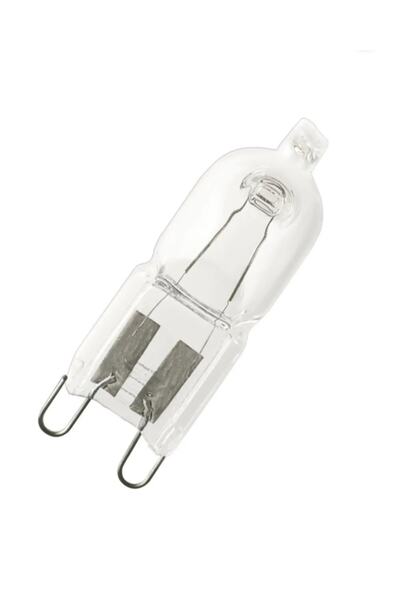 Diplomat 40w G9 Duylu Sarı ışık Halogen Light Dimmer Uyumlu Klasik Şeffaf Kapsül Ampul C Enerji