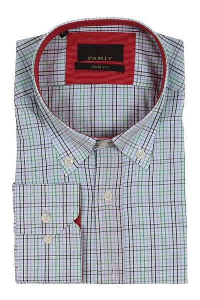 Modarar Ανδρικό πουκάμισο Slim Fit Seasonal Rar00718