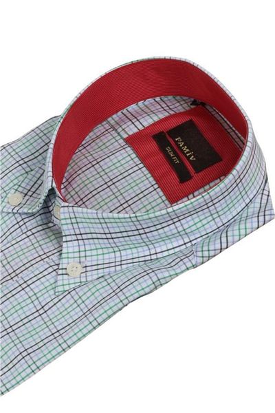 Modarar Ανδρικό πουκάμισο Slim Fit Seasonal Rar00718