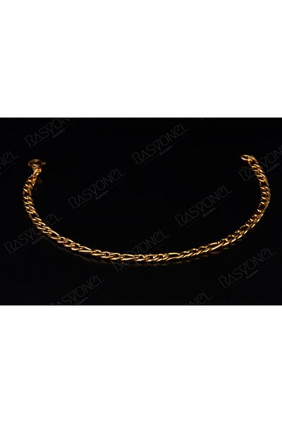 Rasyonel lazer Women's Italian Chain Bracelet Stainless Non-Tarnish Gold Color Combination Steel Mesh Chain Steel Bracelet