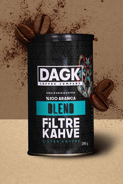 Dagk Filter Coffee Blend 200g Tnk (COOKED)