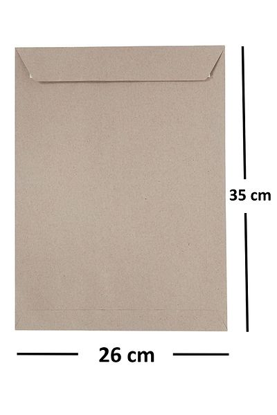 Diplomat 250 Pieces (1 Box) Silicone 90 Gr 26x35 Cm Bag Envelope Kraft