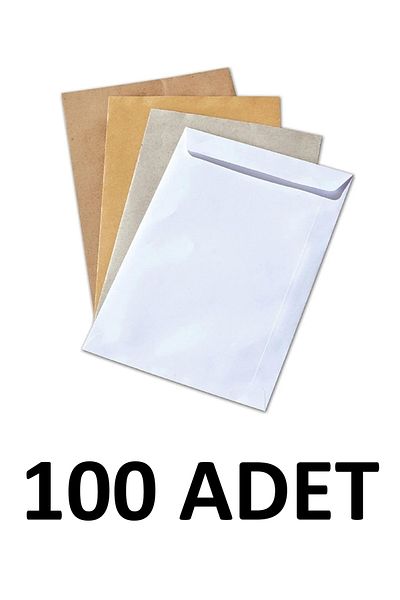 Diplomat 100 Pieces Silicone 110 Gr 24x32 cm Bag Envelope White
