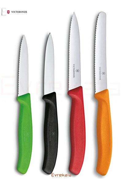 Victorinox Evrekala Shop Bıçak Seti Paslanmaz Çelik 10cm Ve 8 Cm Knife Set