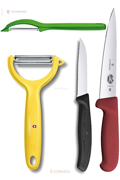 Victorinox Evrekala Shop Tam Bıçak Ve Soyacak Seti Şef Özel Set