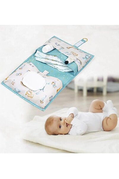 Flosoft Onikiden Bebek Alt Bakım Çantası, Baby Alt Açma Değiştirme Katlanır Organizer
